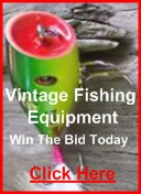 bid on vintage fishing equipment